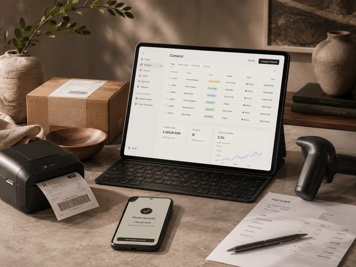 Payments, couriers and invoicing